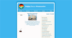 Desktop Screenshot of dogusbanyo.com